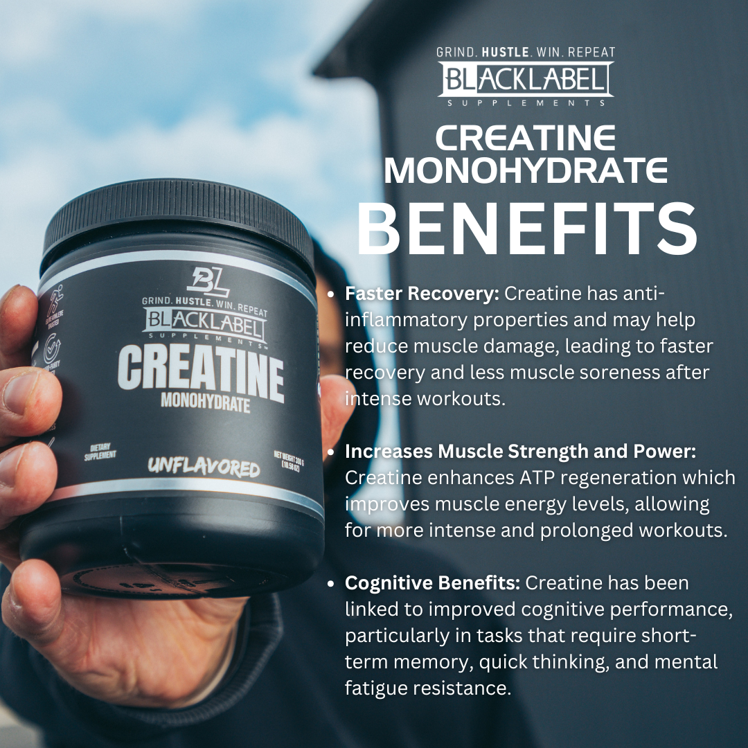BLACKLABEL CREATINE MONOHYDRATE - Sports Nutrition Experts