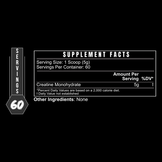 BLACKLABEL CREATINE MONOHYDRATE - Sports Nutrition Experts
