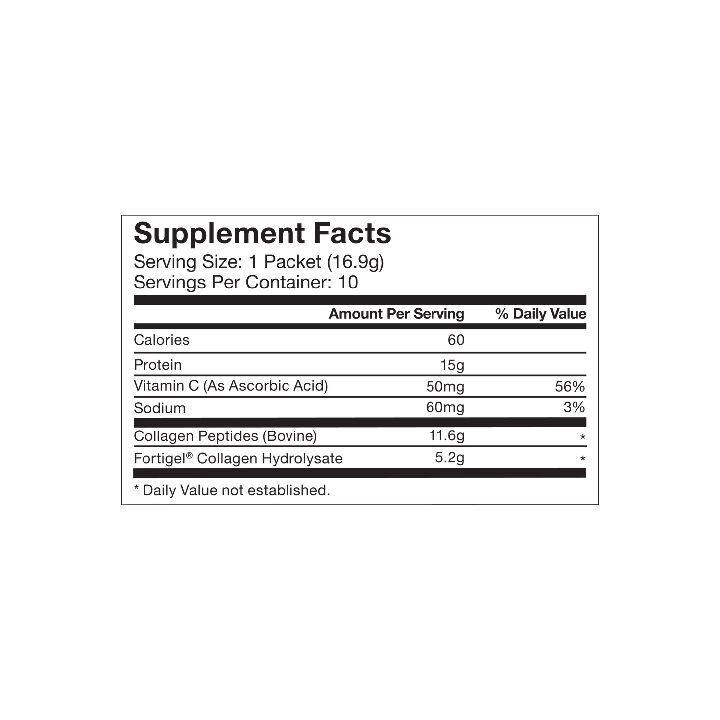 Momentous Collagen Peptides 10-Travel Packs