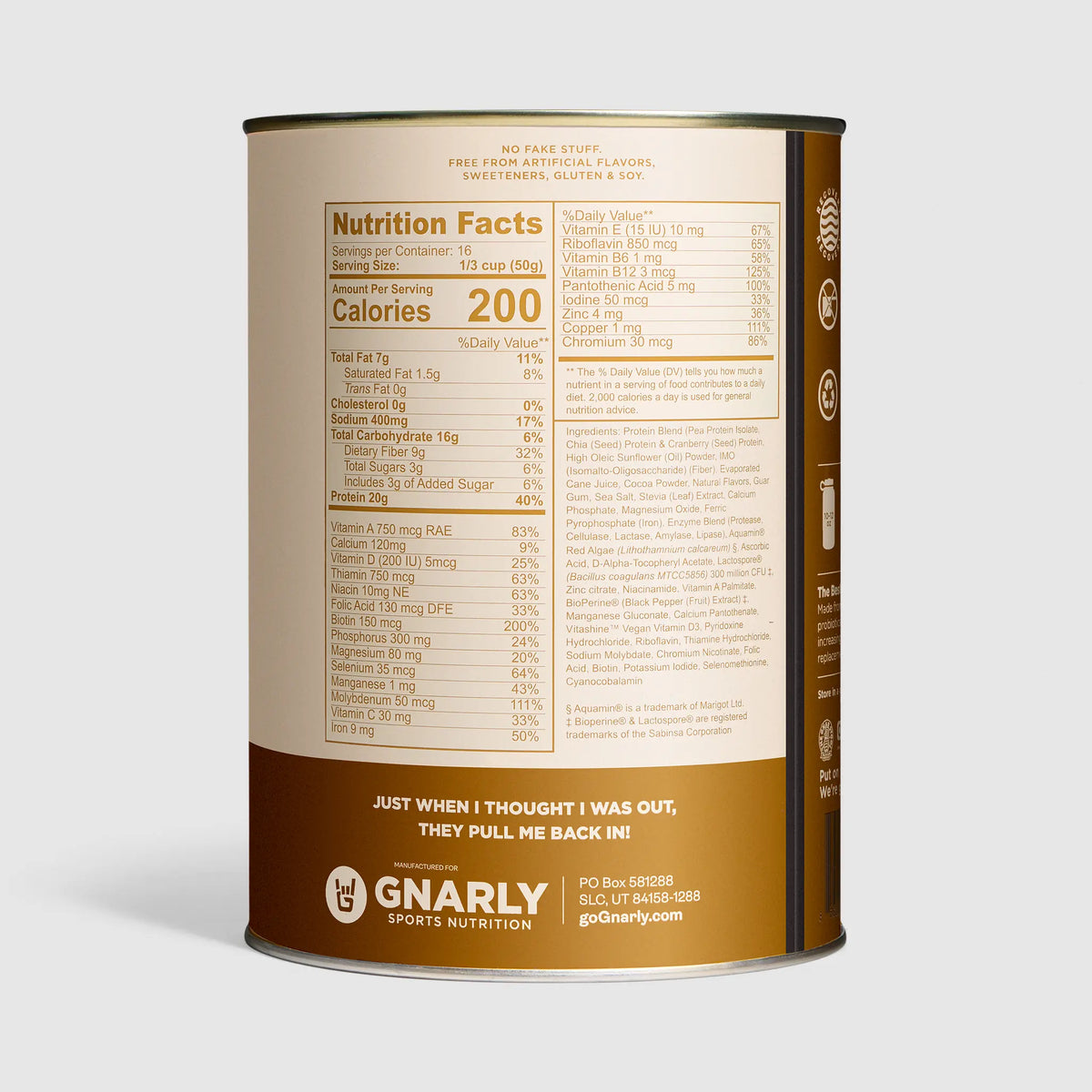 Gnarly Vegan Protein
