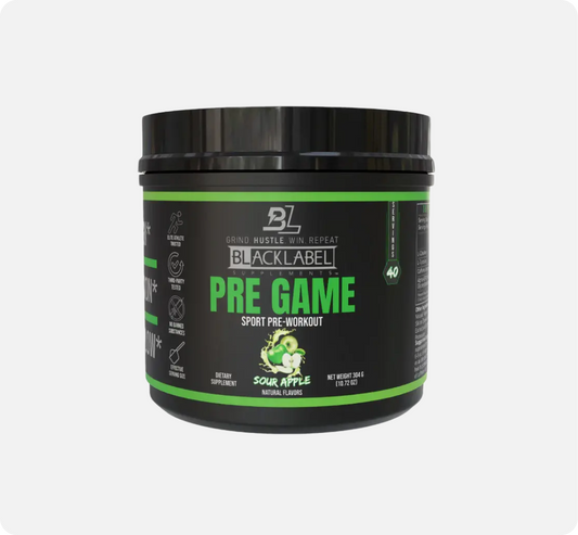 BLACKLABEL PRE GAME - Sports Nutrition Experts