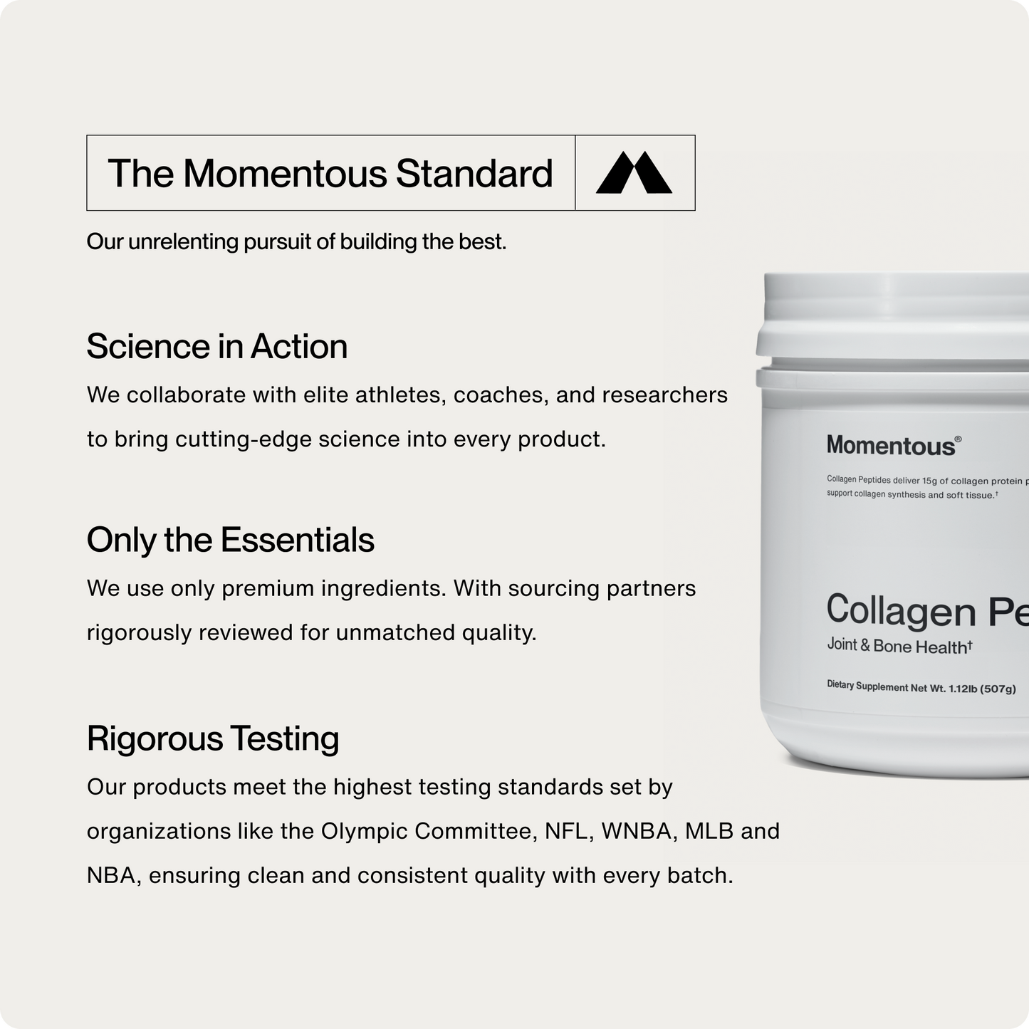 Momentous Collagen Peptides