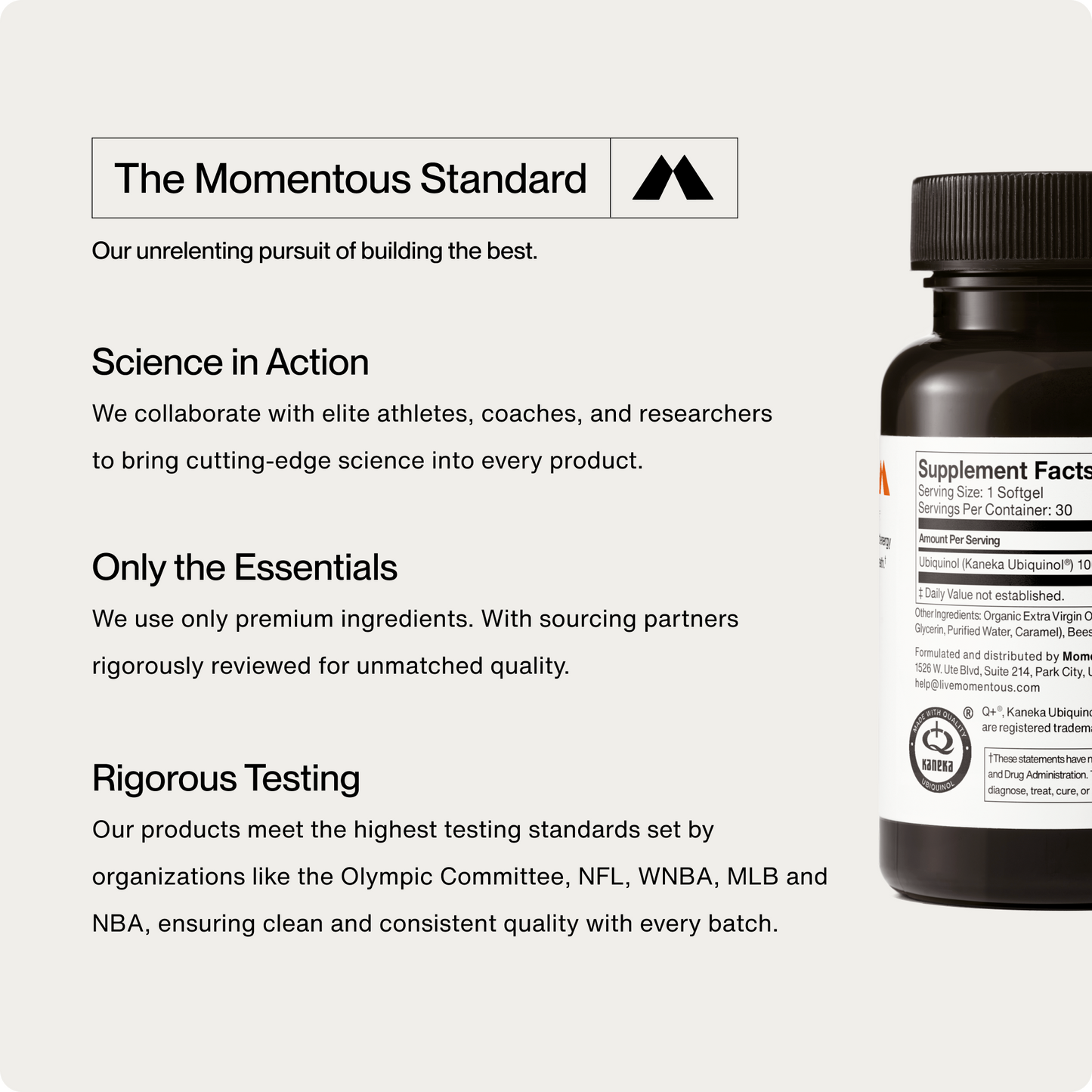 Momentous Ubiquinol
