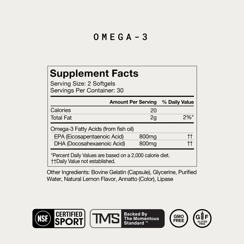 Momentous Omega-3 Travel Packs
