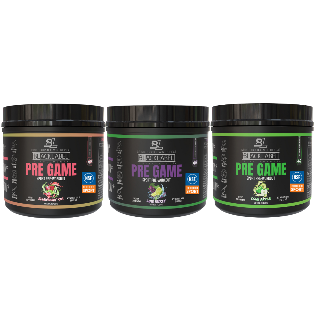 BLACKLABEL PRE GAME - Sports Nutrition Experts