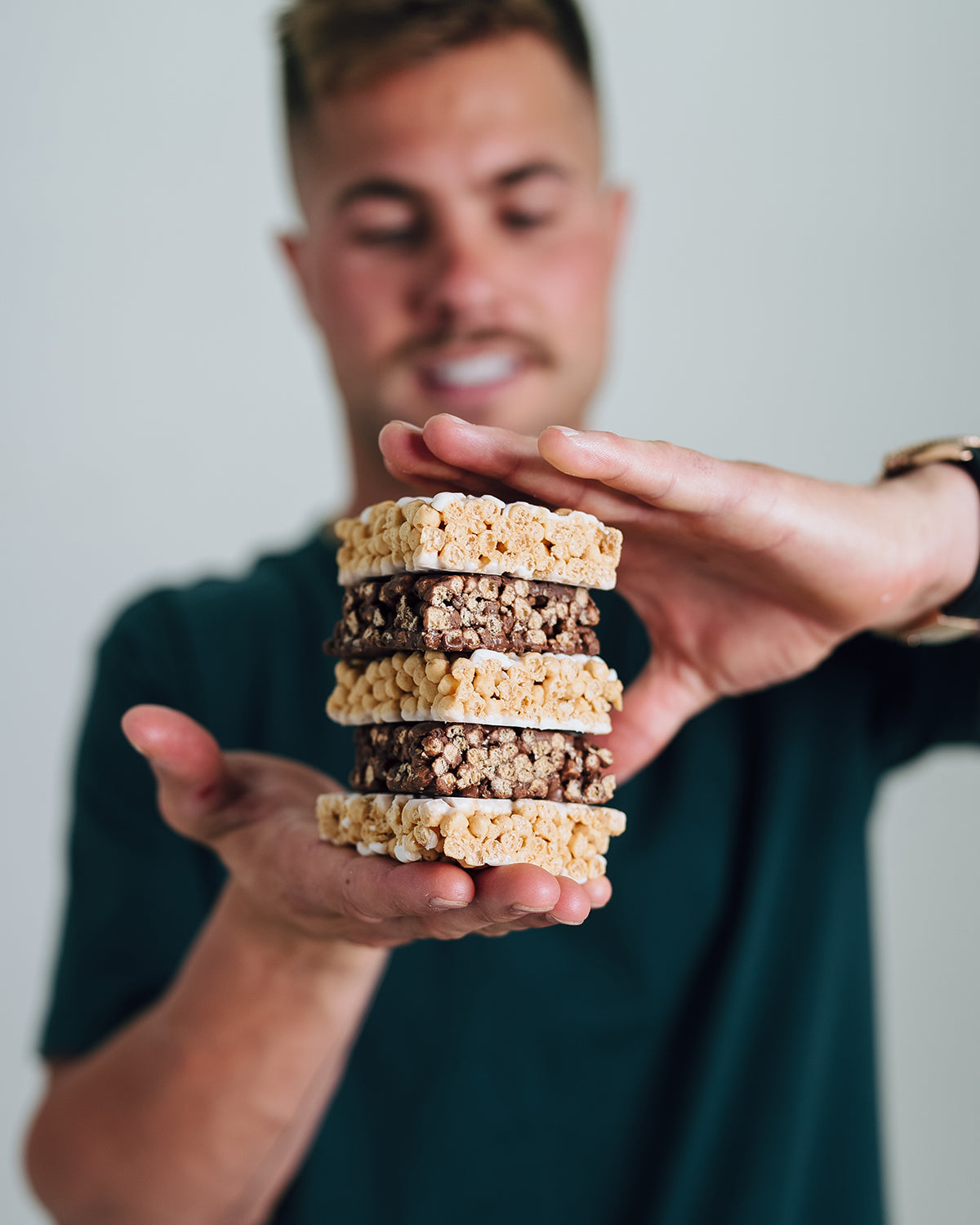 Chocolate Chip Plant Protein Puff Bars