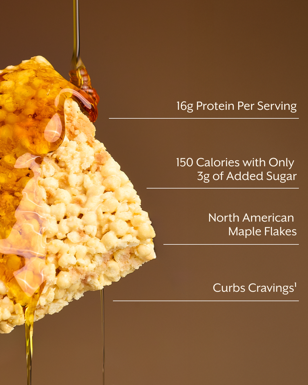 Maple Protein Puff Bars