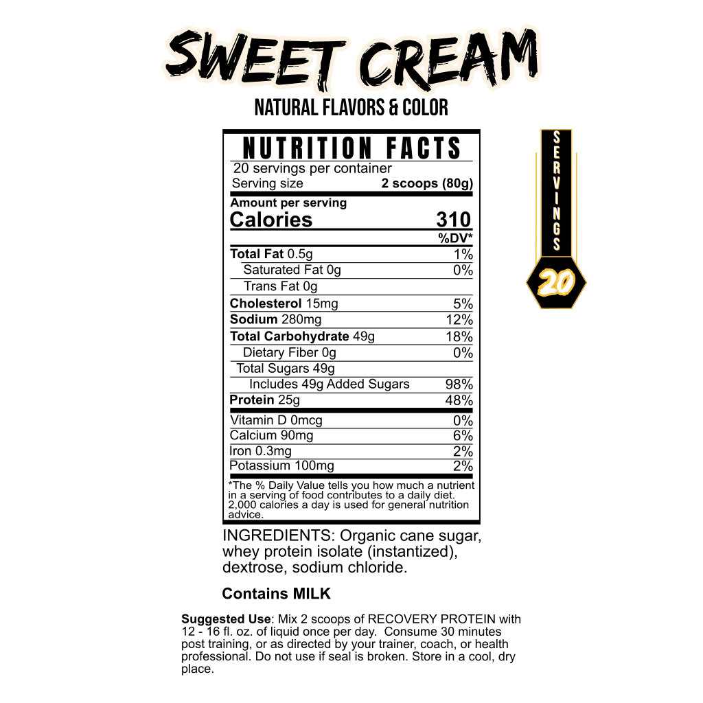 BLACKLABEL RECOVERY PROTEIN