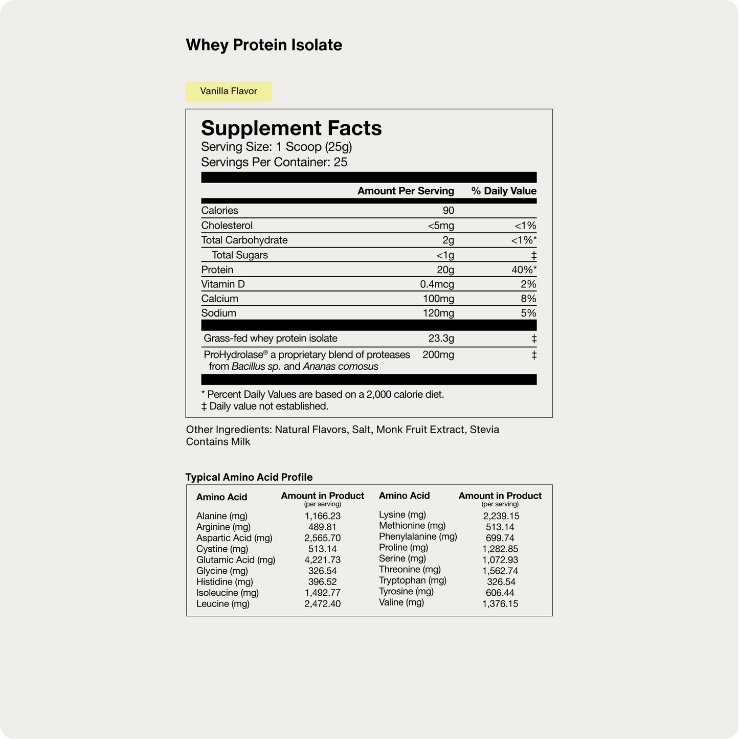 Momentous Grass-Fed Whey Protein Isolate Powder