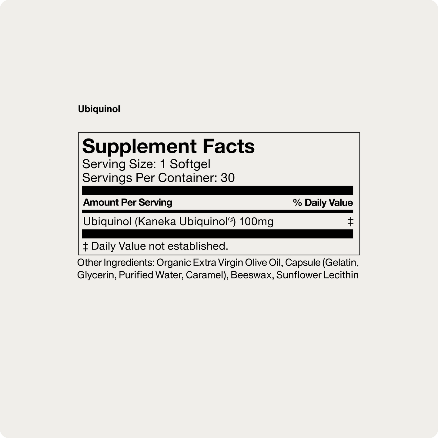 Momentous Ubiquinol