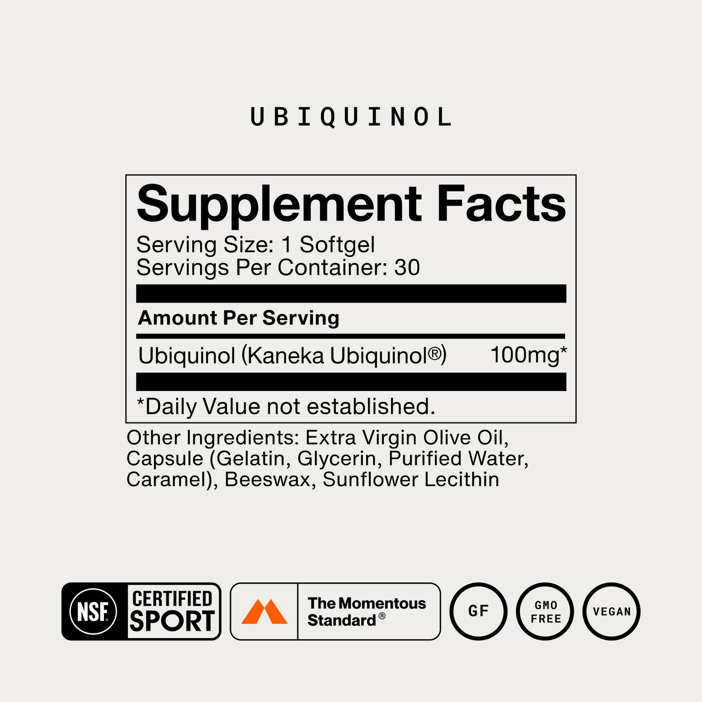 Momentous Ubiquinol