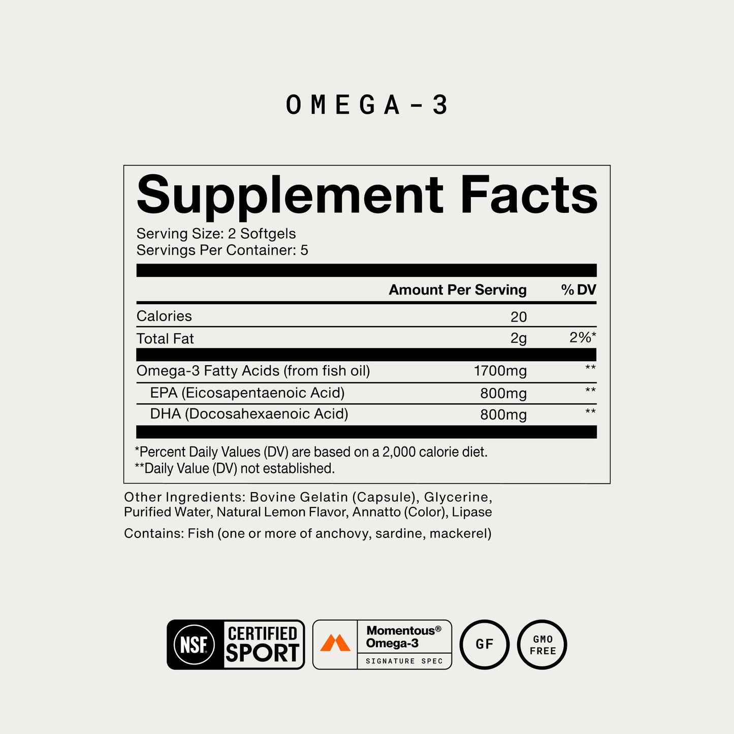Momentous Omega-3