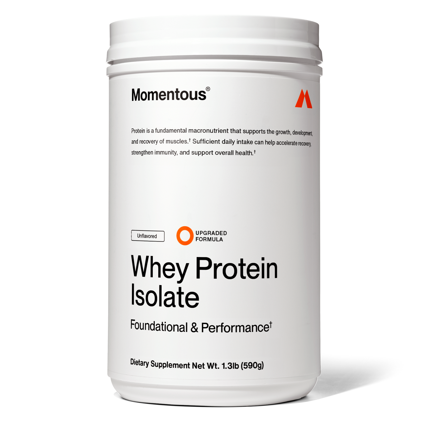 Momentous Grass-Fed Whey Protein Isolate Powder