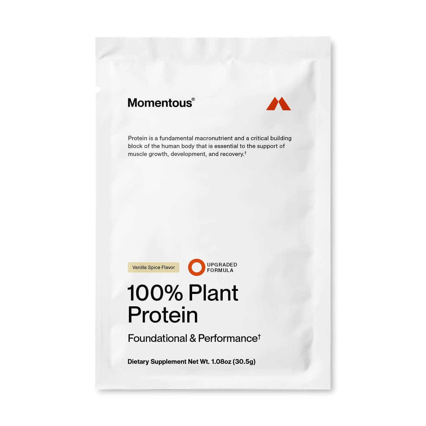 Momentous 100% Plant Protein 10-Travel Packs