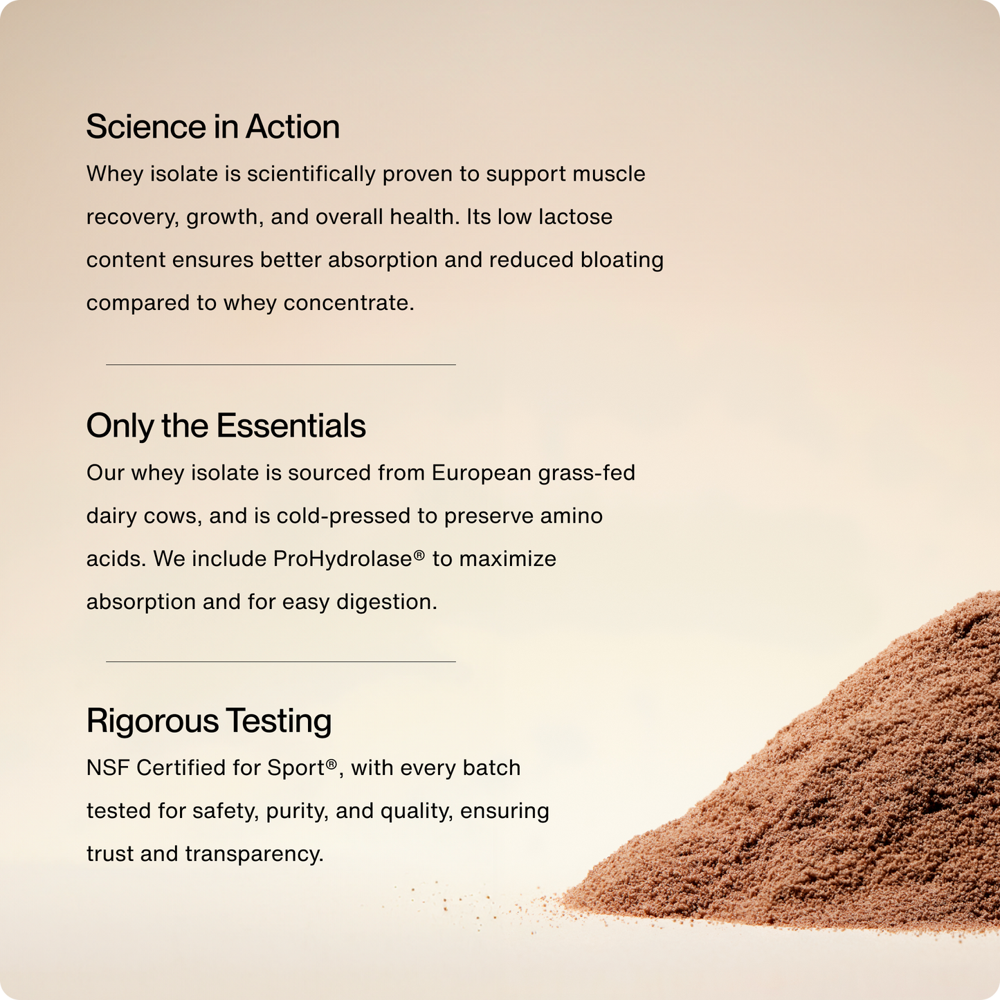 Momentous Grass-Fed Whey Protein Isolate Powder