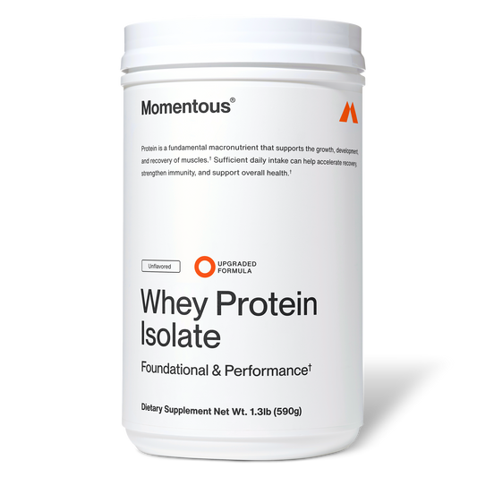 Momentous Grass-Fed Whey Protein Isolate Powder