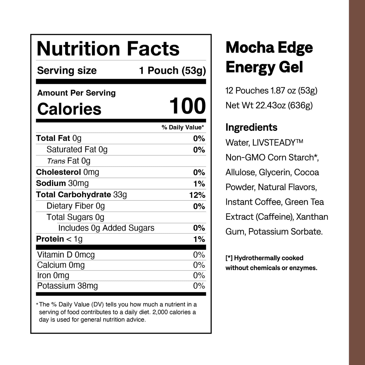UCAN Mocha Edge + Caffeine