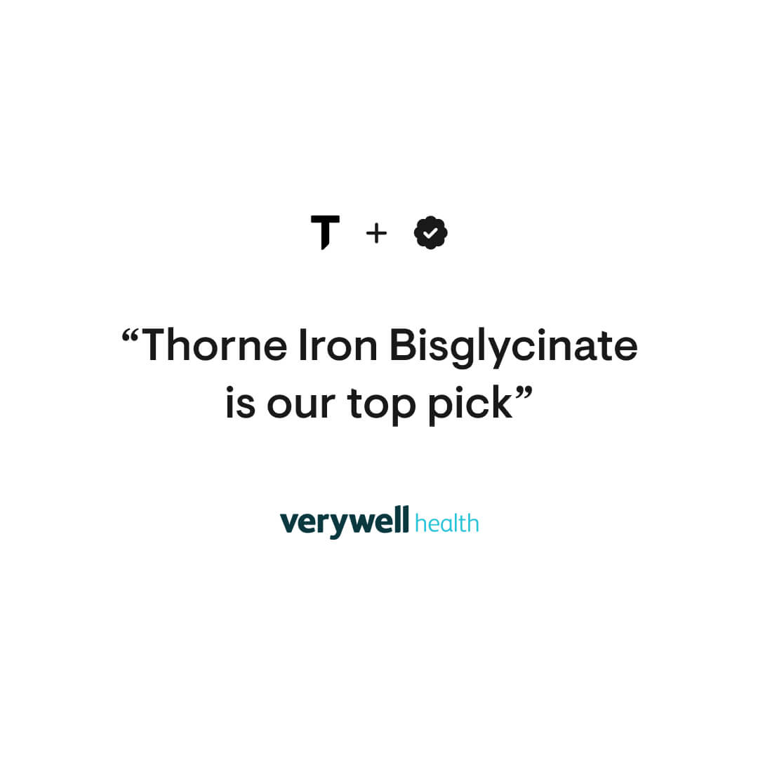 Thorne Iron Bisglycinate - Sports Nutrition Experts