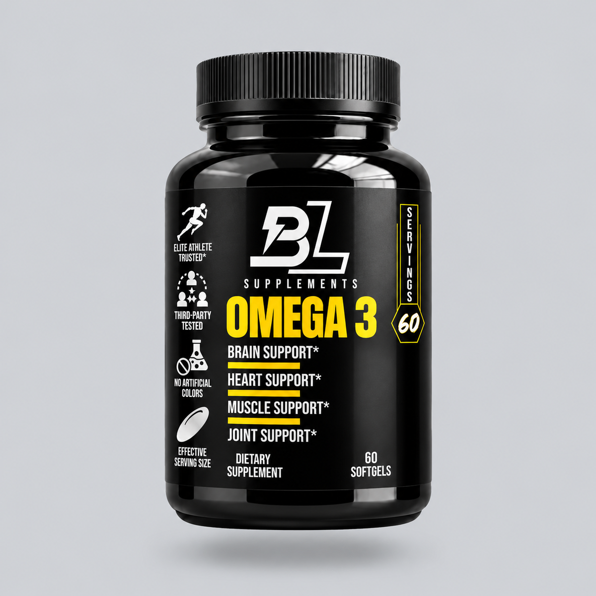 BLACKLABEL OMEGA 3 FISH OIL