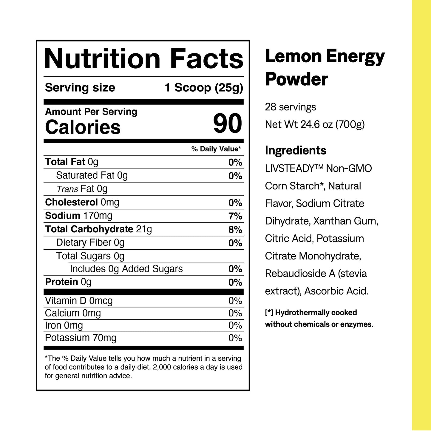 UCAN Lemon Energy Powder