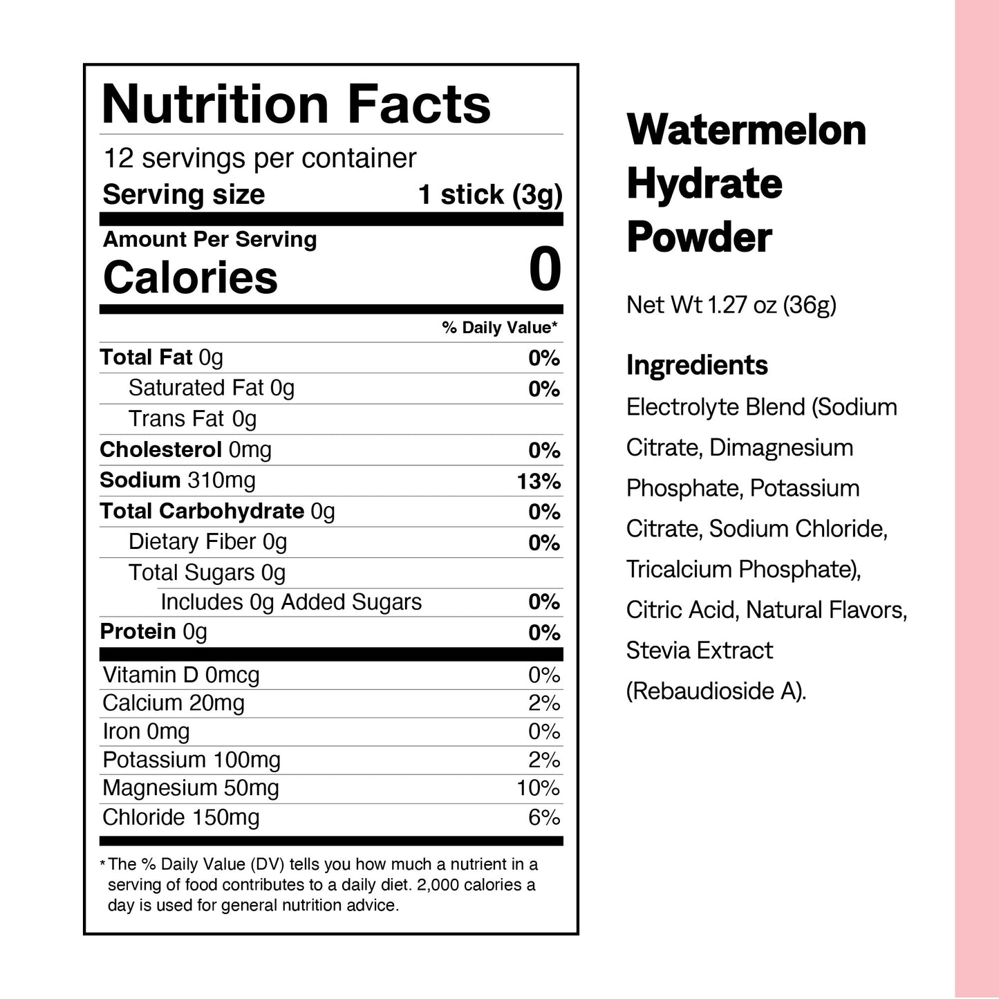 UCAN Watermelon Hydrate Electrolyte Packets