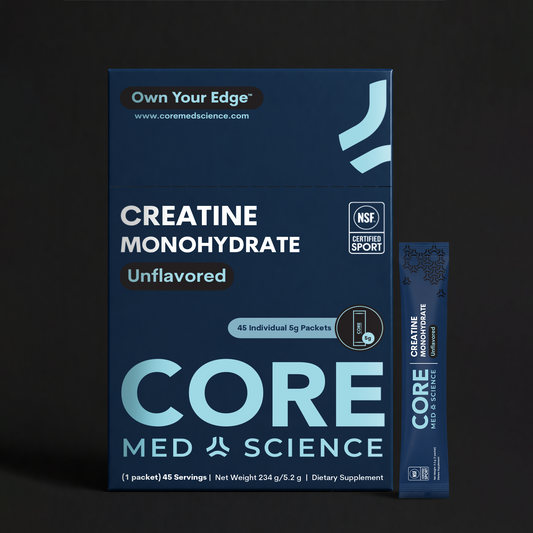 Creatine Monohydrate (45 Single-Serve Stick Packs)