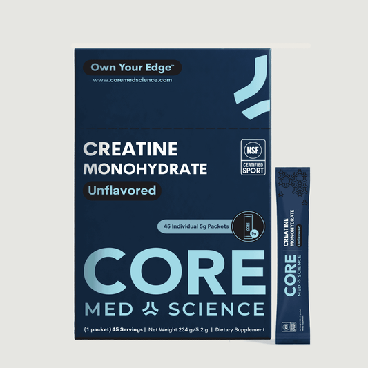Creatine Monohydrate (45 Single-Serve Stick Packs)