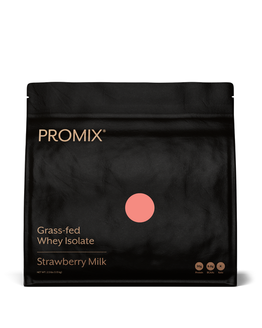 Promix Strawberry Milk Whey Protein Isolate Powder