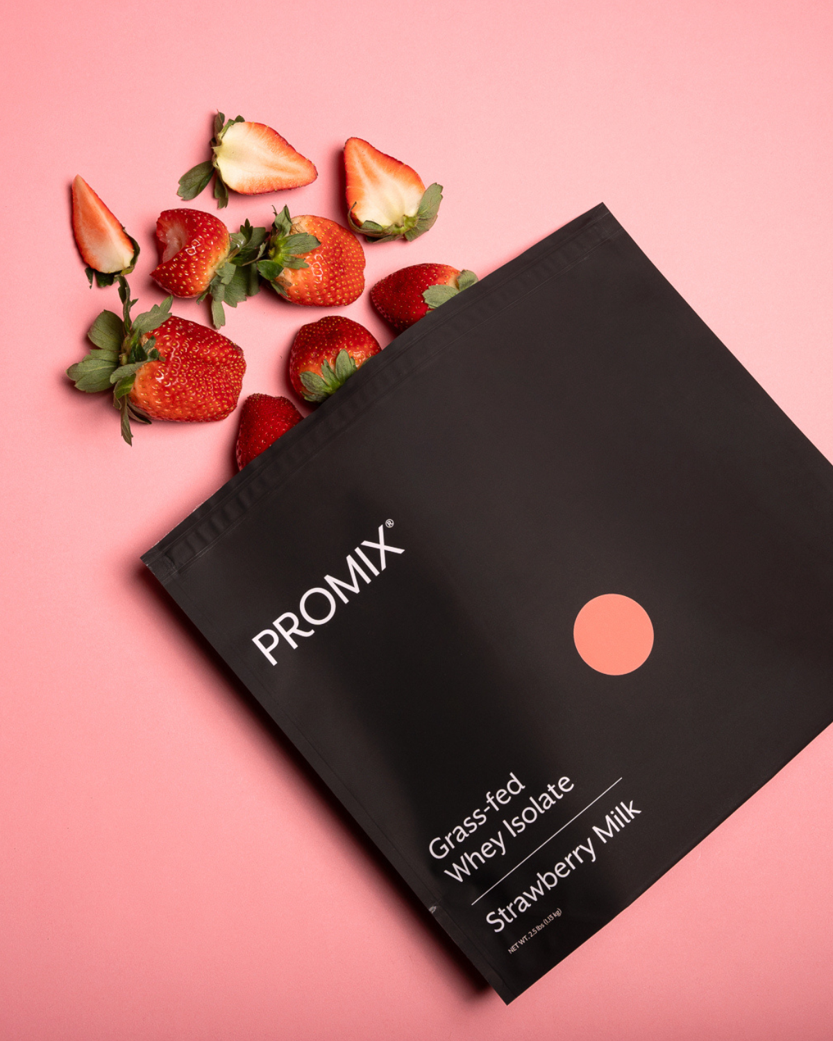 Promix Strawberry Milk Whey Protein Isolate Powder
