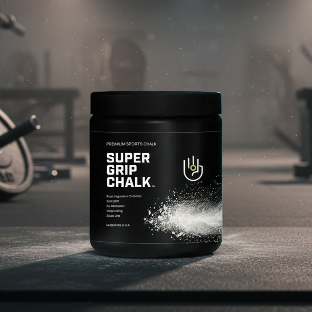 Super Grip Chalk: Grip Under Pressure.