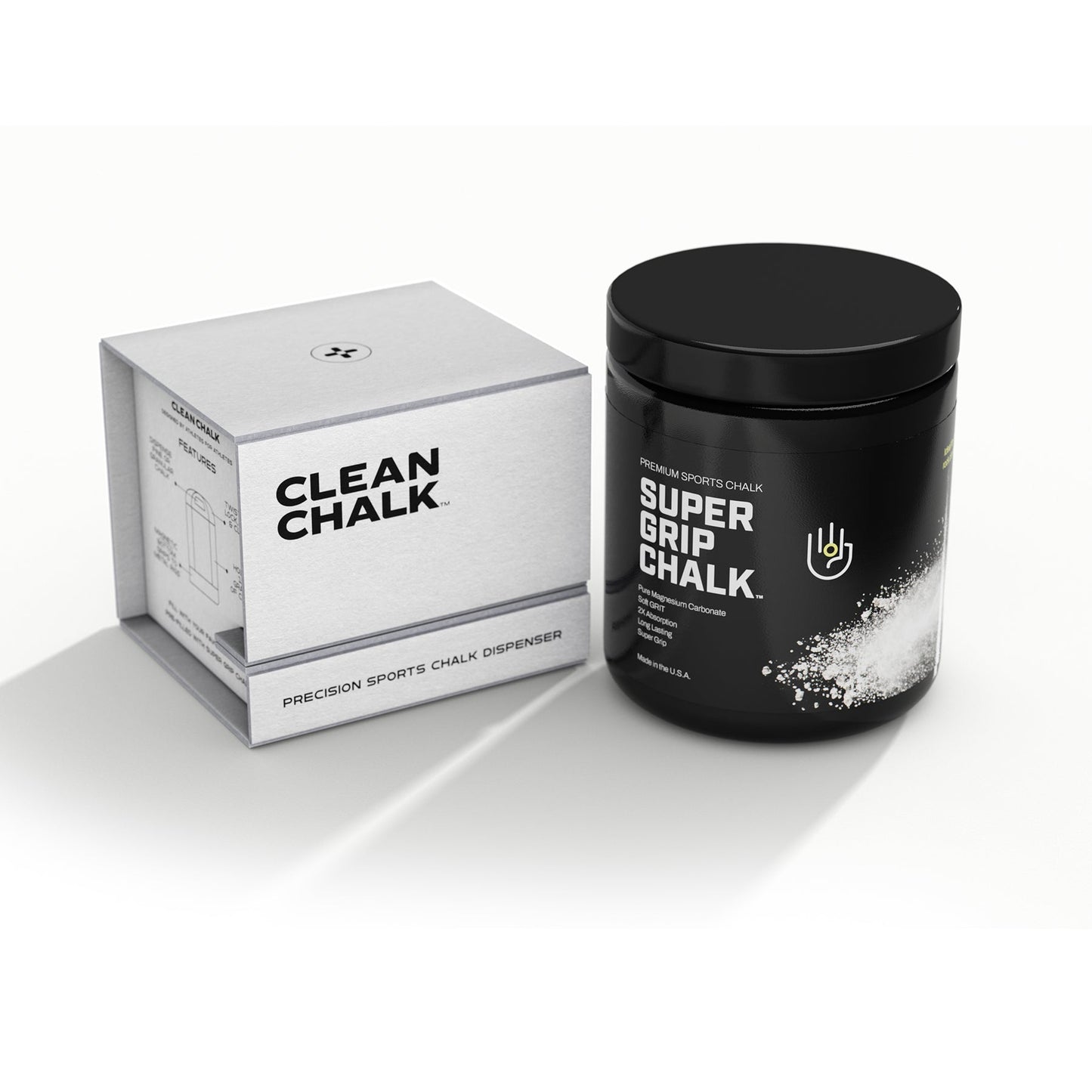 Super Grip Chalk: Grip Under Pressure.