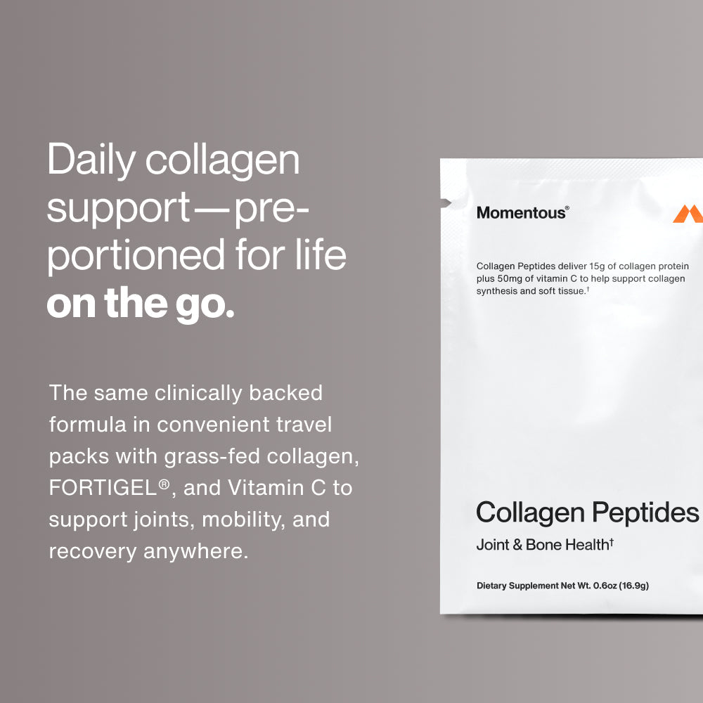 Momentous Collagen Peptides 10-Travel Packs