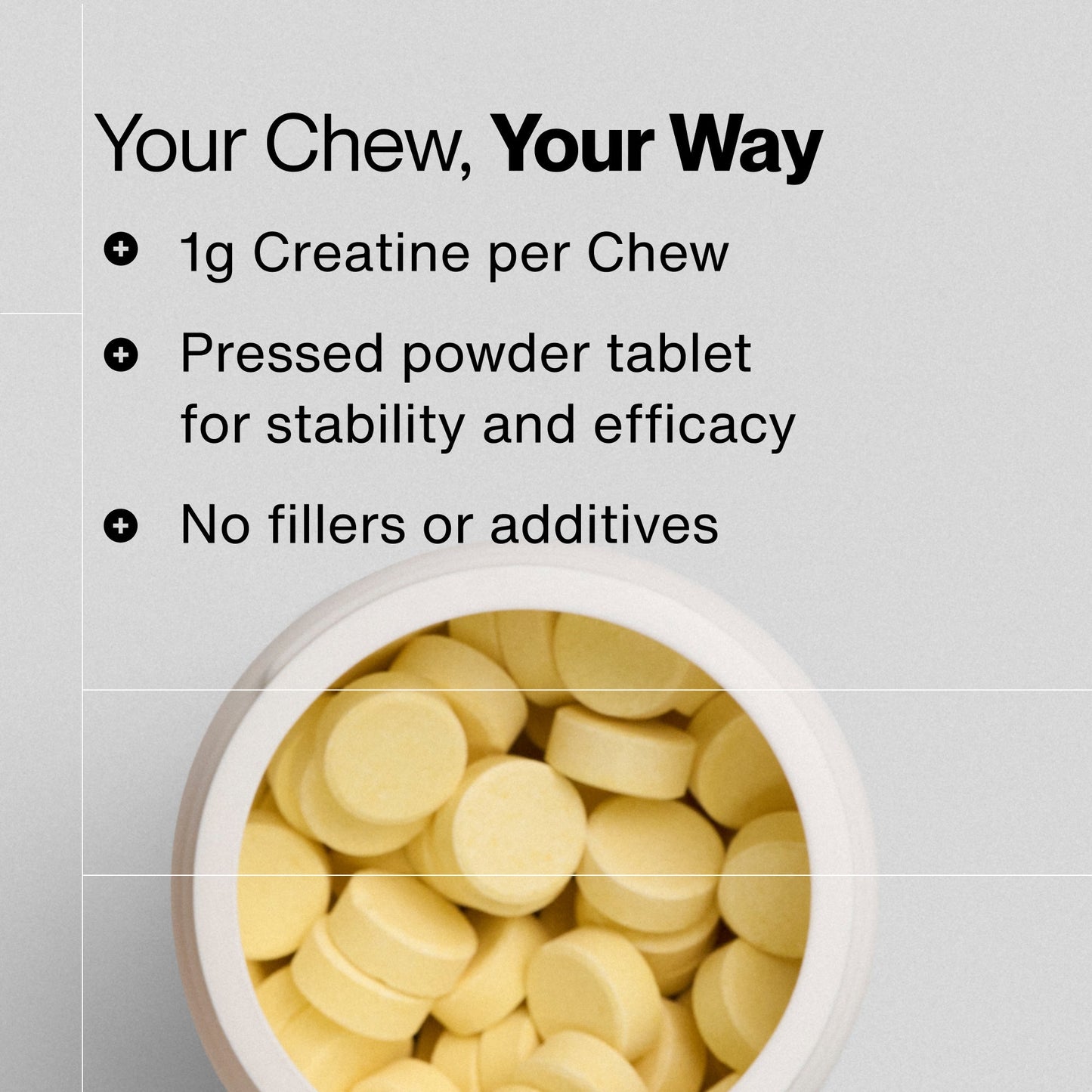 Momentous Creatine Chews Flavor Stack