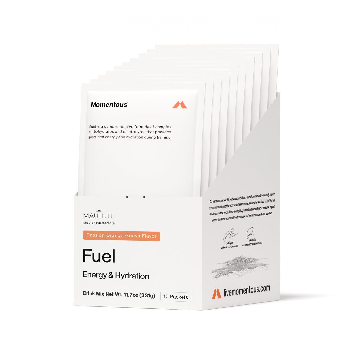 Momentous Fuel 10-Travel Packs