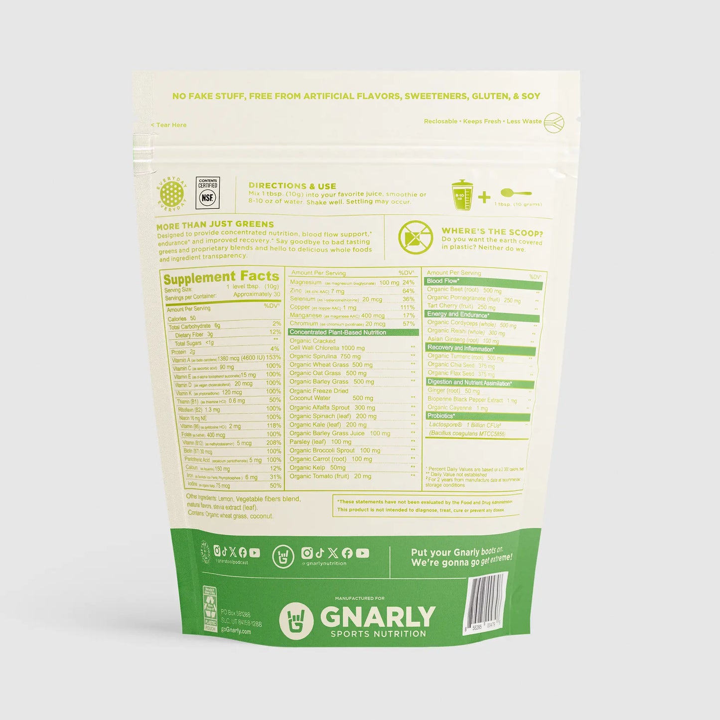 Gnarly Performance Greens