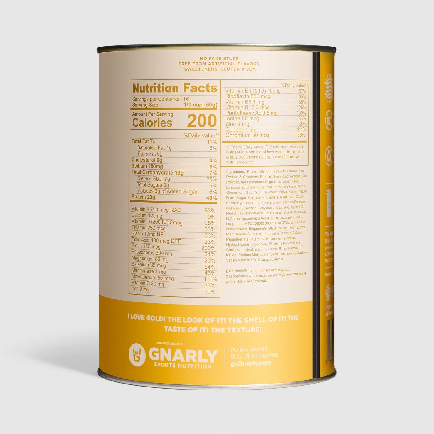 Gnarly Vegan Protein
