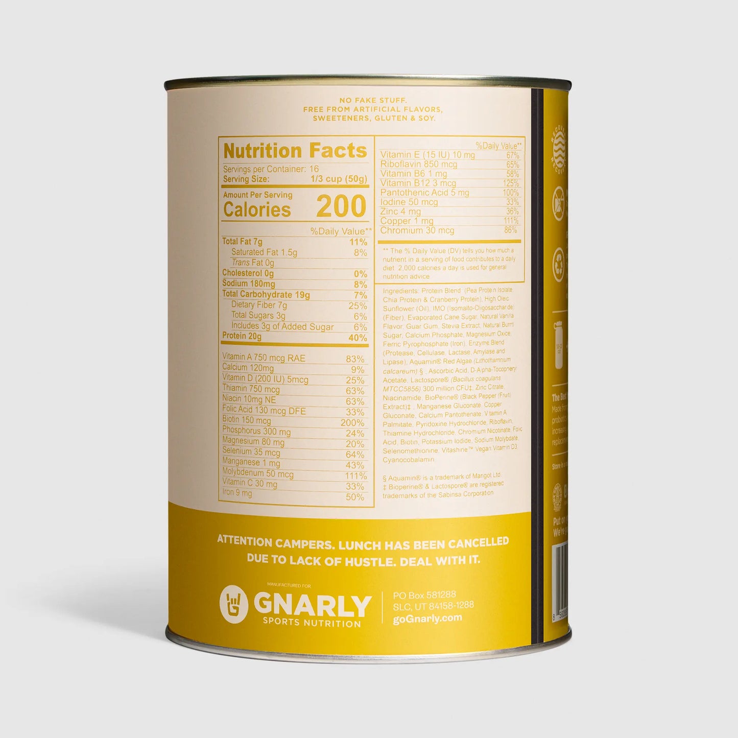 Gnarly Vegan Protein