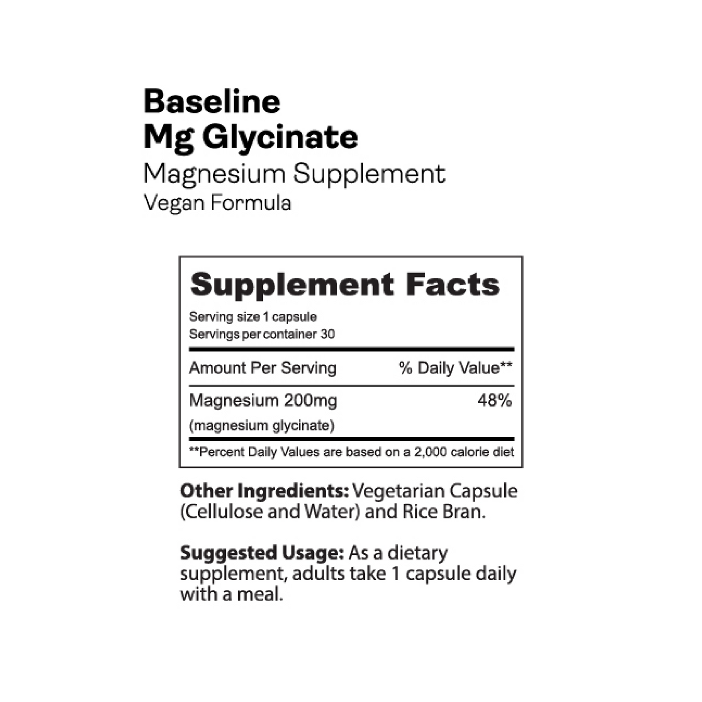 Gnarly Baseline Magnesium Glycinate