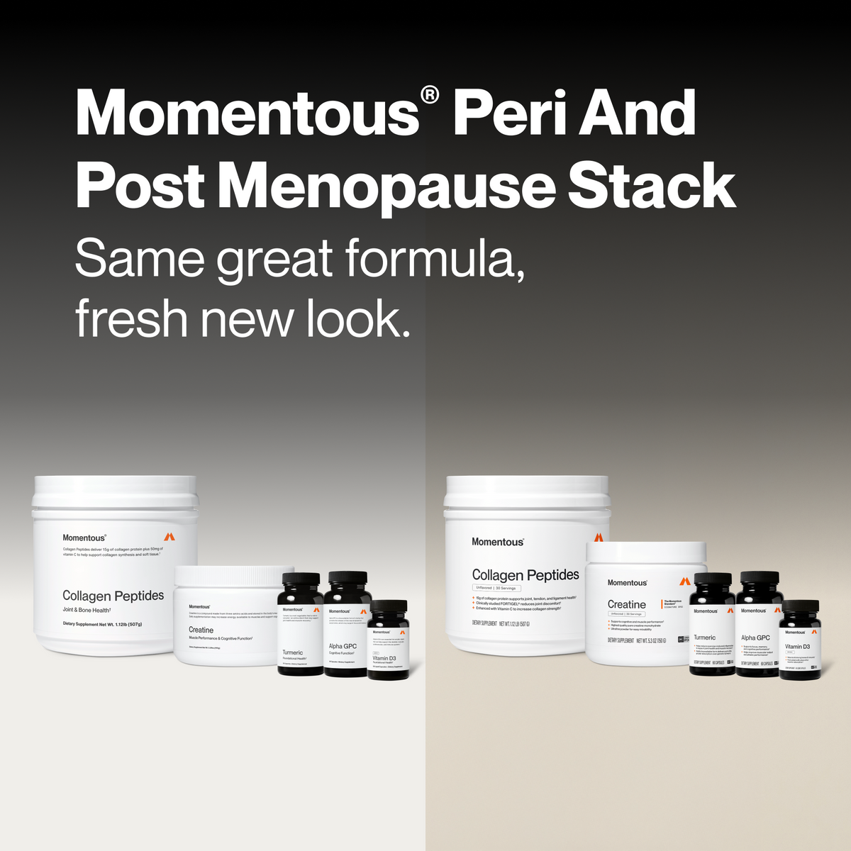 Momentous Peri & Post Menopause Support Stack