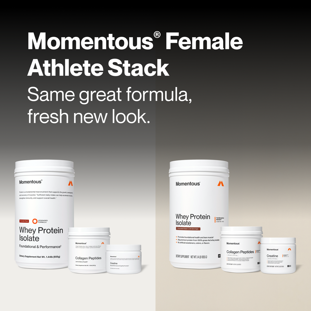 Momentous Female Athlete Stack