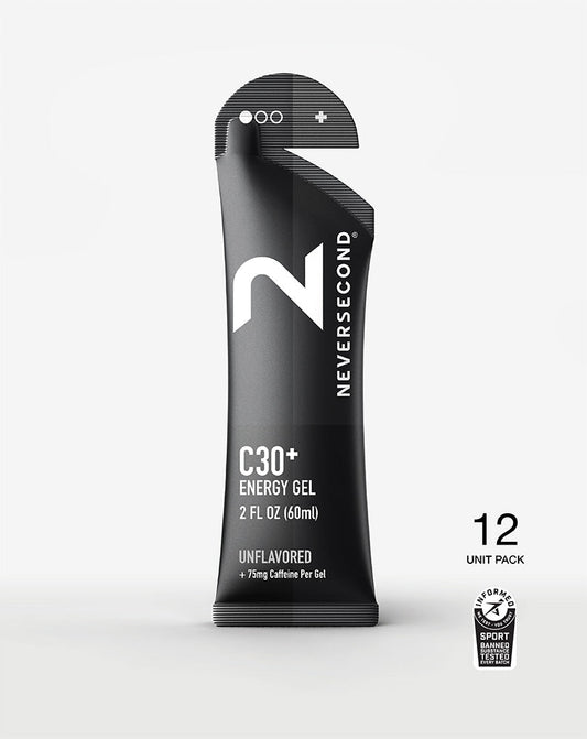 C30+ Unflavored Caffeine Energy Gel