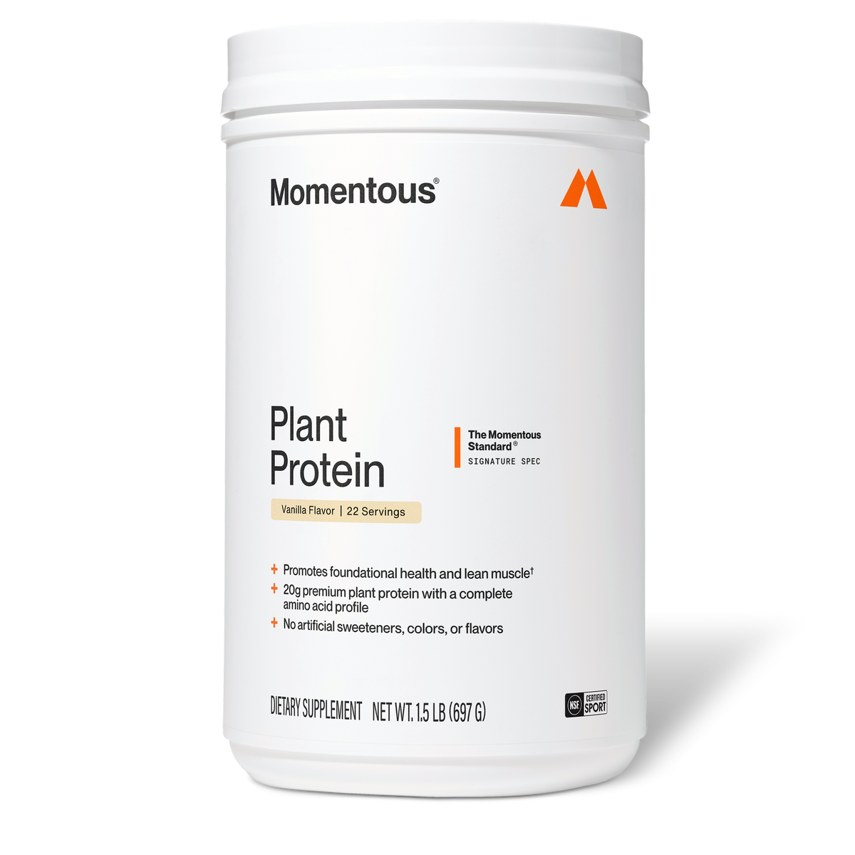 Momentous 100% Plant Protein Powder