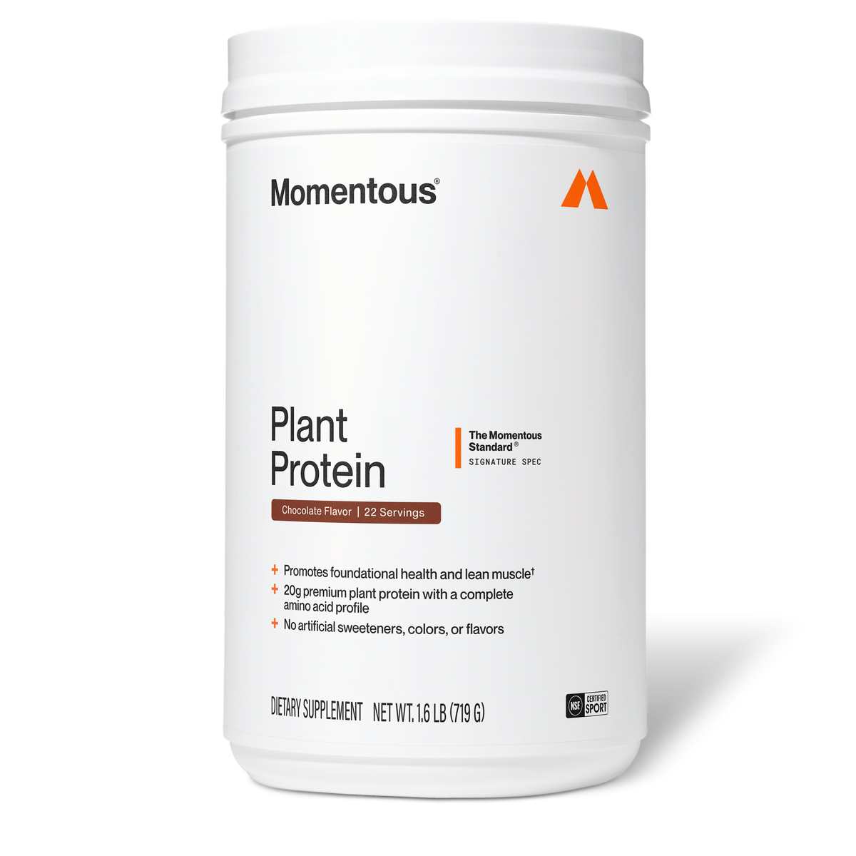 Momentous 100% Plant Protein Powder