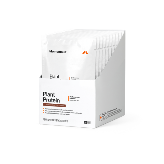 Momentous 100% Plant Protein 10-Travel Packs