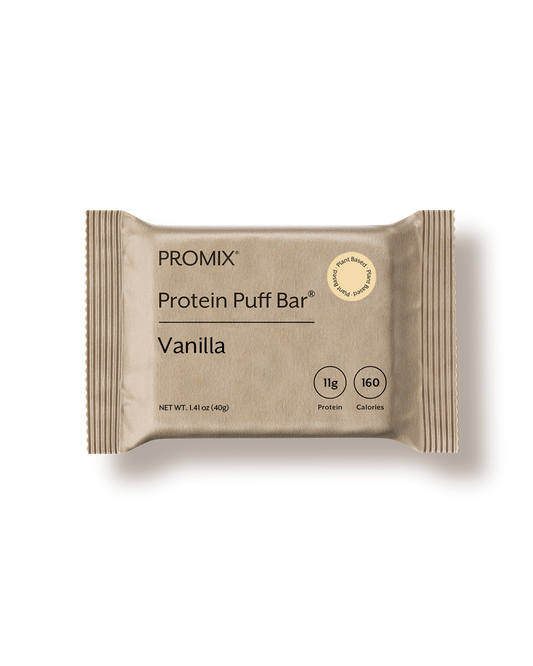 Promix Vanilla Plant Protein Puff Bars