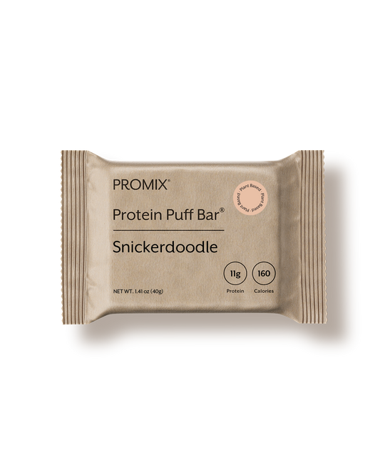 Promix Snickerdoodle Plant Protein Puff Bars