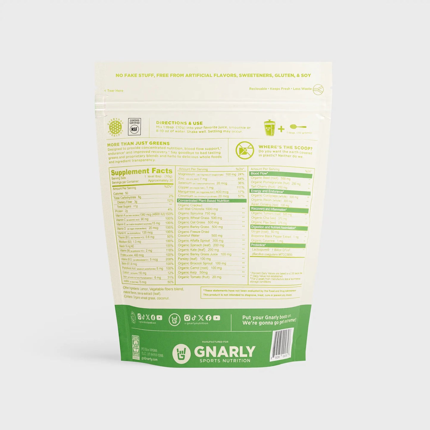 Gnarly Performance Greens