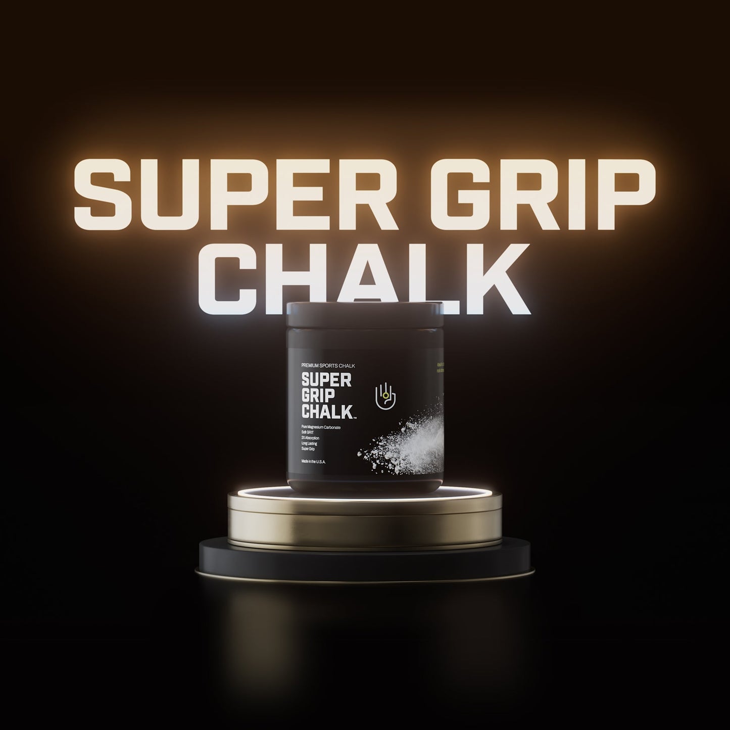 Super Grip Chalk: Grip Under Pressure.