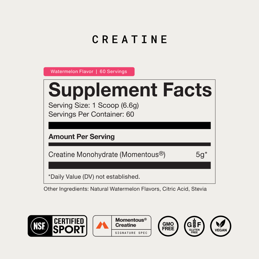 Momentous Creatine - 60 Servings