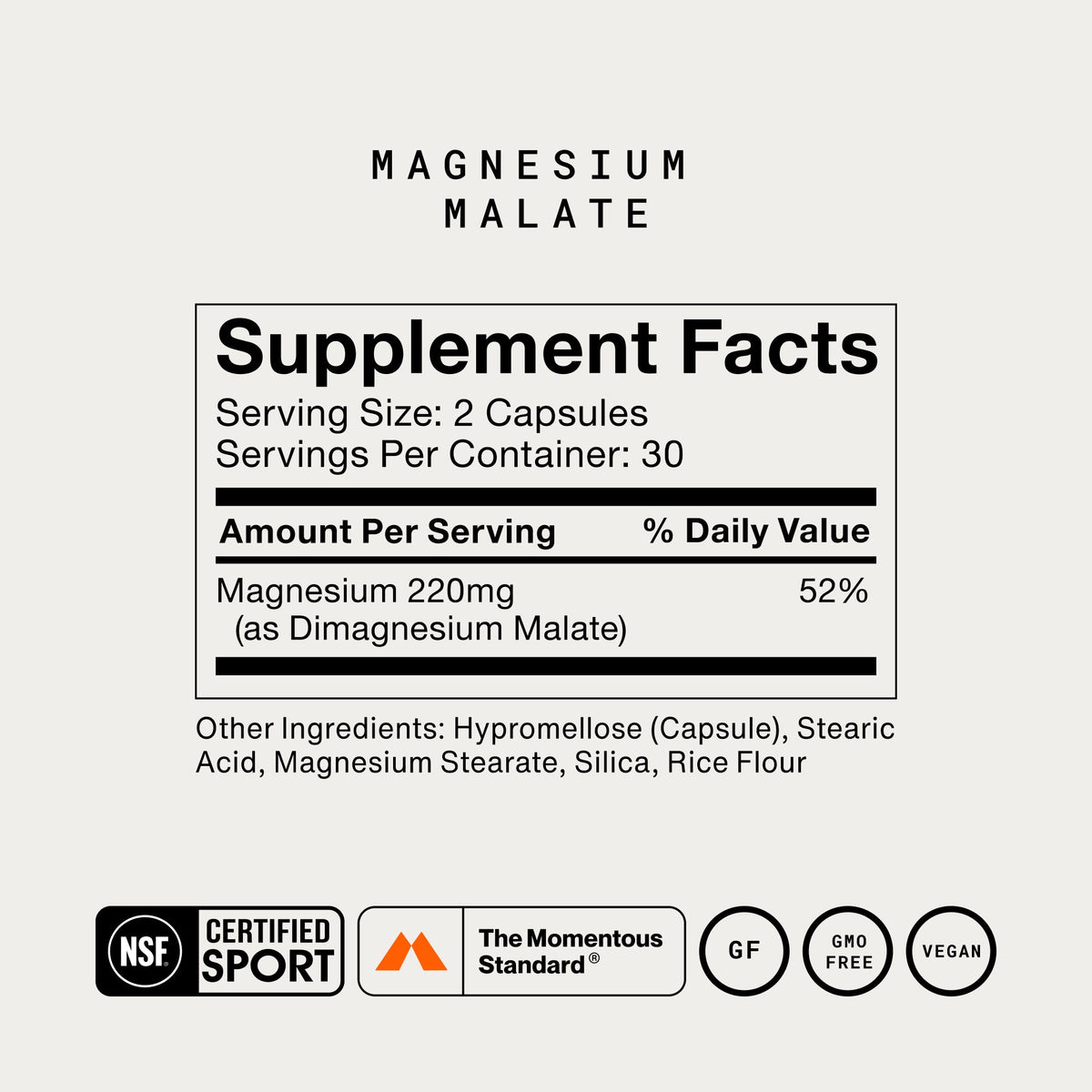 Momentous Magnesium Malate